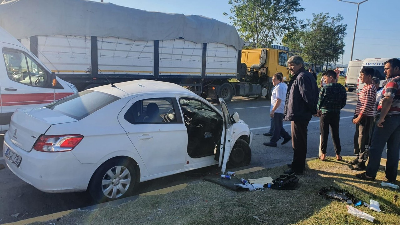 Zonguldak’ta trafik kazası: 3 yaralı