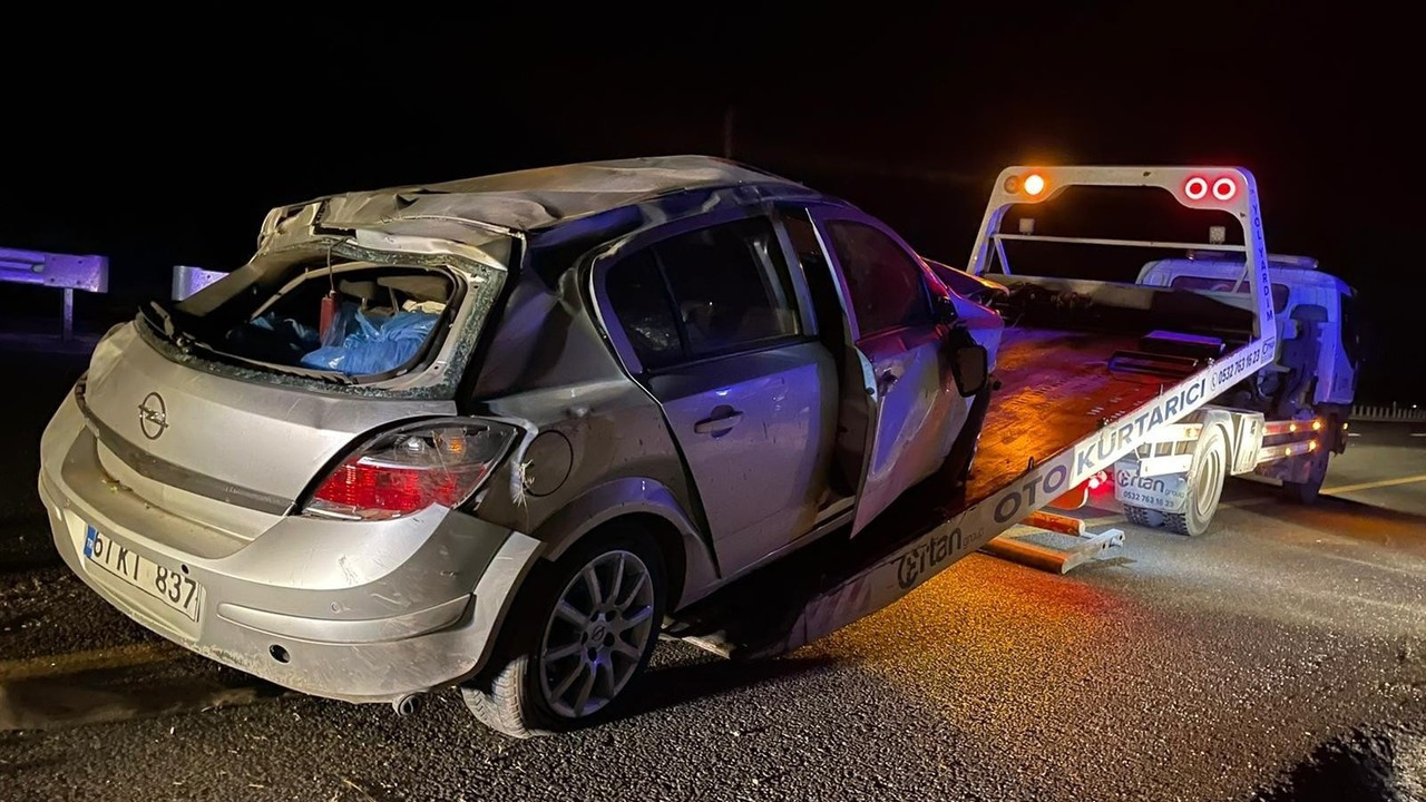 Elazığ’da trafik kazası: 1 yaralı