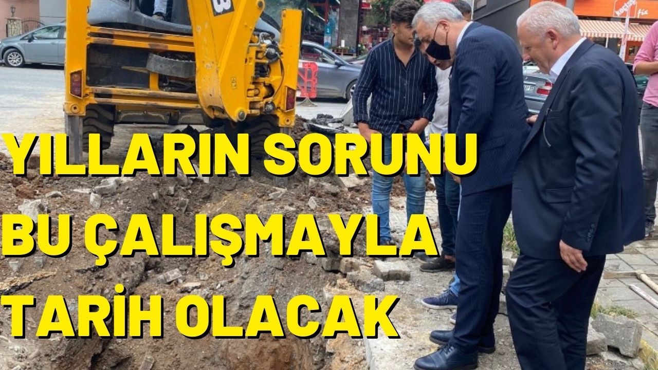 Yılların sorunu bu çalışmayla tarih olacak