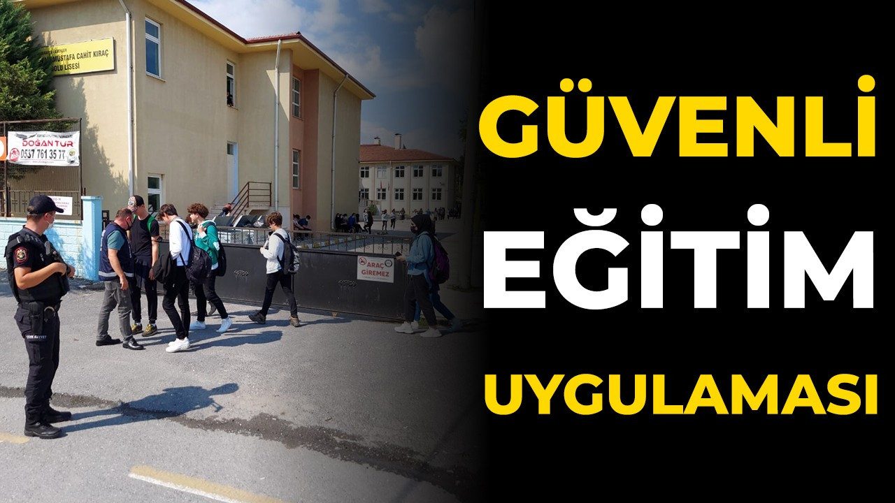 Güvenli Eğitim Uygulaması