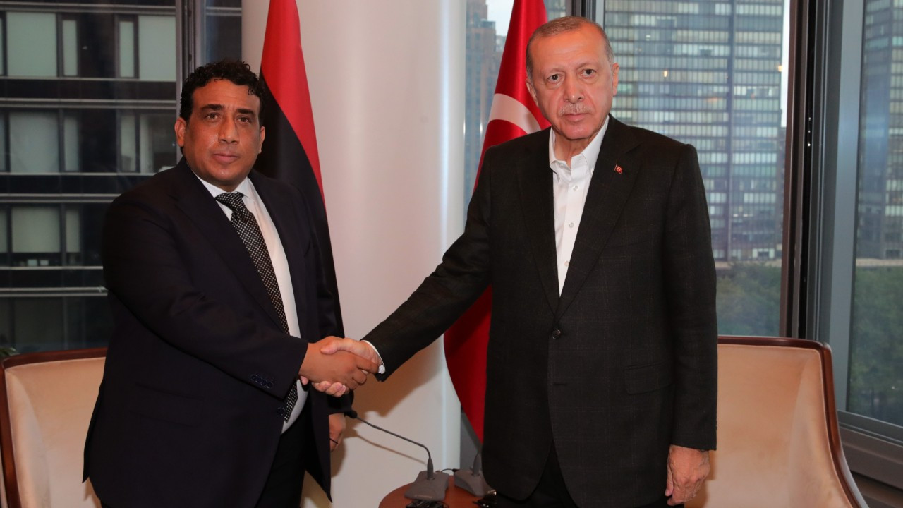 Cumhurbaşkanı Erdoğan, Libya Başkanlık Konseyi Başkanını kabul etti