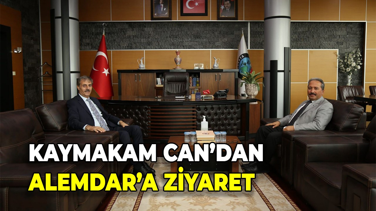 Kaymakam Can’dan Alemdar’a ziyaret