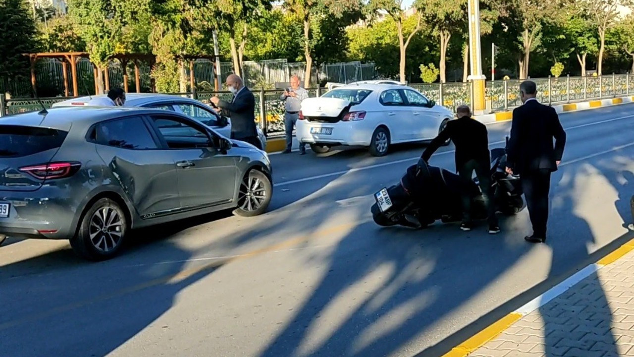 Elazığ’da zincirleme trafik kazası: 1 yaralı