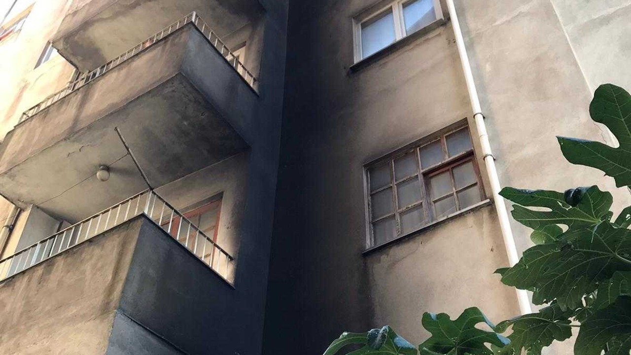 Apartmanın yakıt kazanı alev aldı