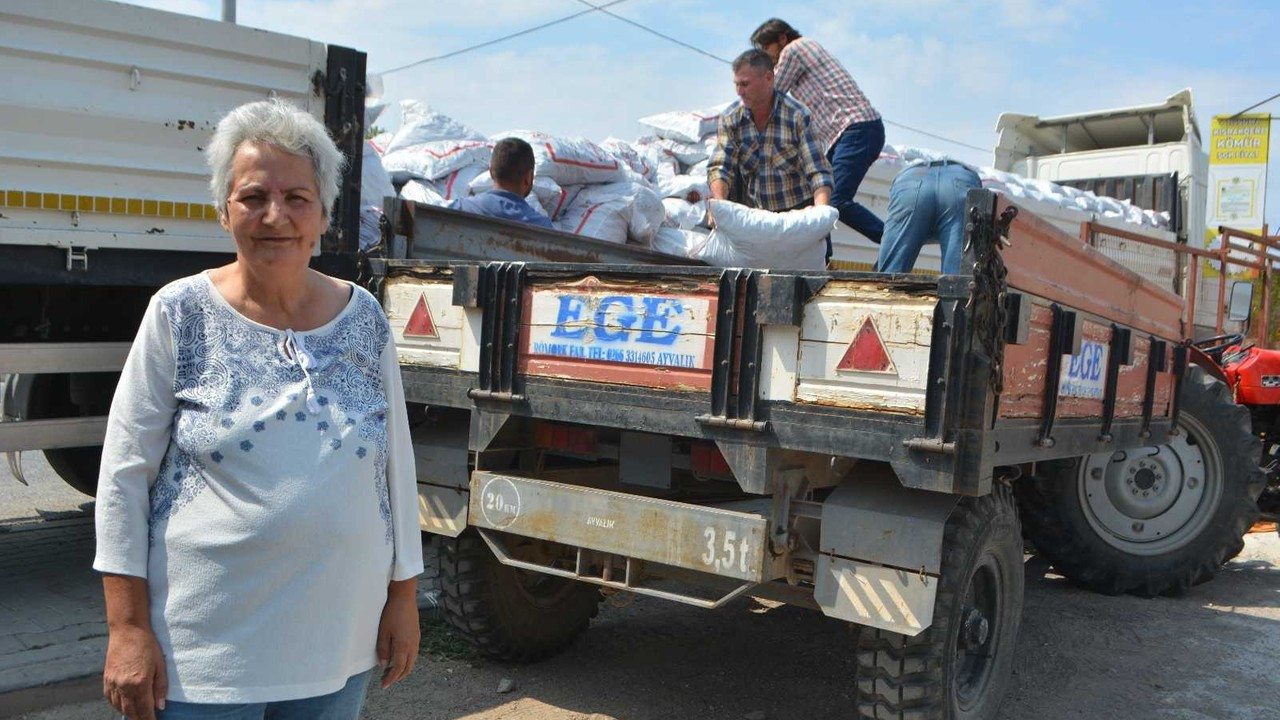 Ayvalık’ta şefkatli ellerden sımsıcak yardım