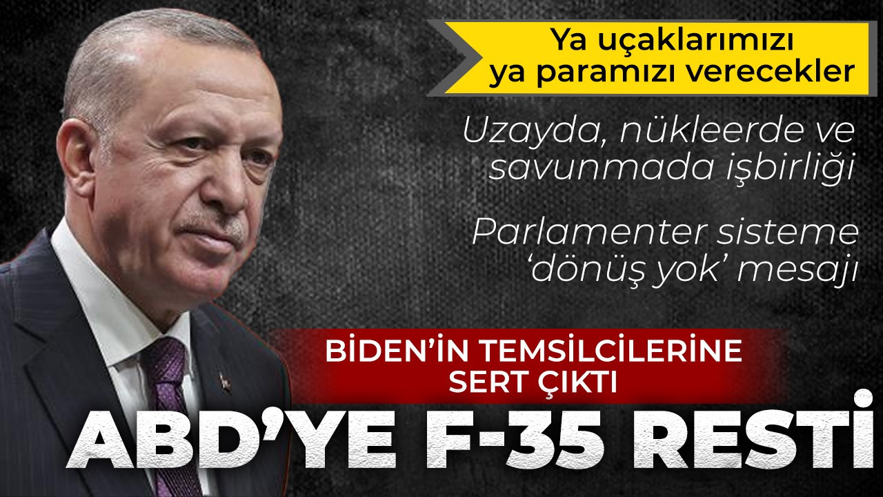 Cumhurbaşkanı Erdoğan Rusya dönüşü uçakta konuştu!