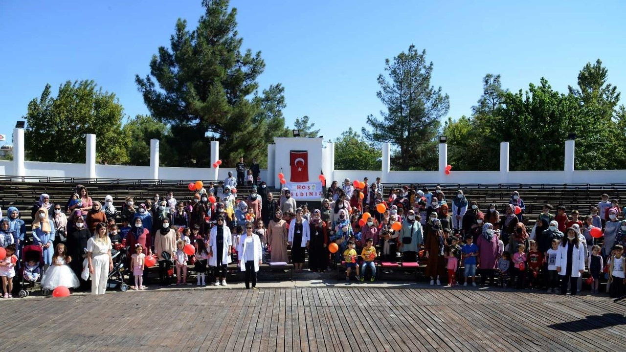 Diyarbakır’da çocuklar doyasıya eğlendi