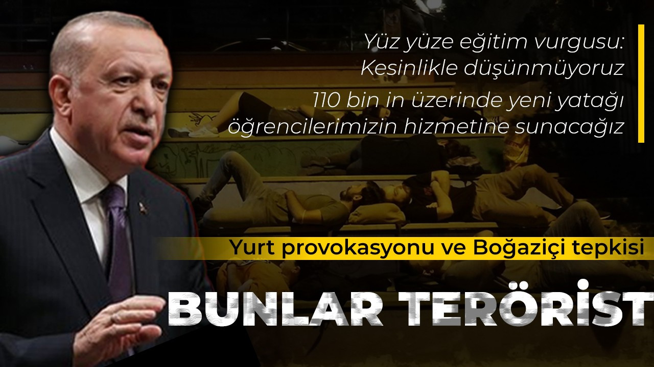 Cumhurbaşkanı Recep Tayyip Erdoğan'dan Yükseköğretim Akademik Yıl Açılış töreninde önemli açıklamalar