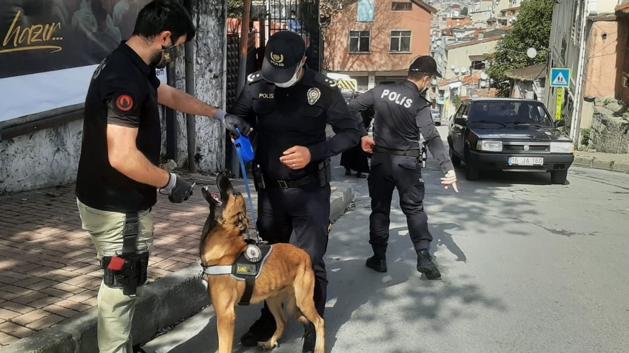 Kuştepe'de drone destekli asayiş ve narkotik denetimi