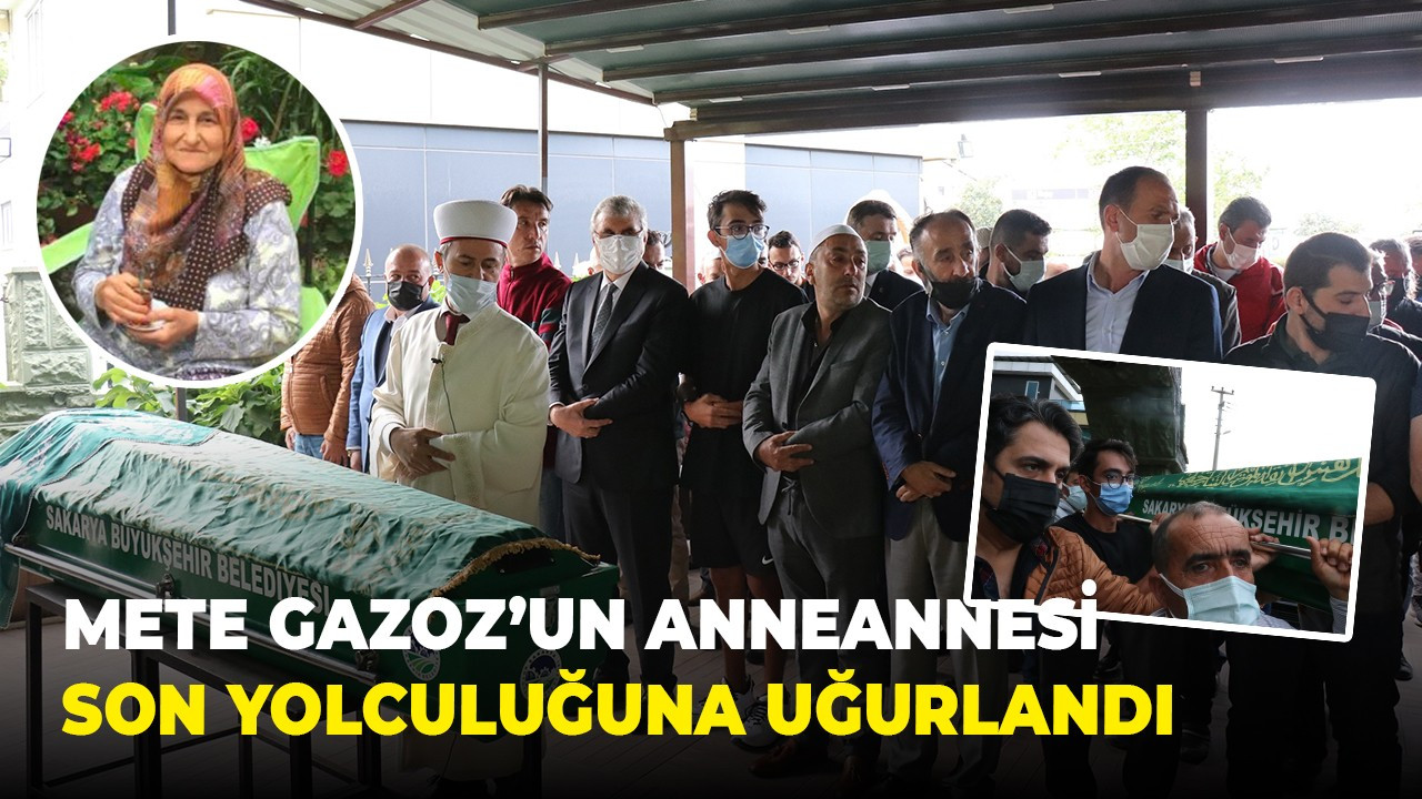 Olimpiyat şampiyonunun anneannesi son yolculuğuna uğurlandı