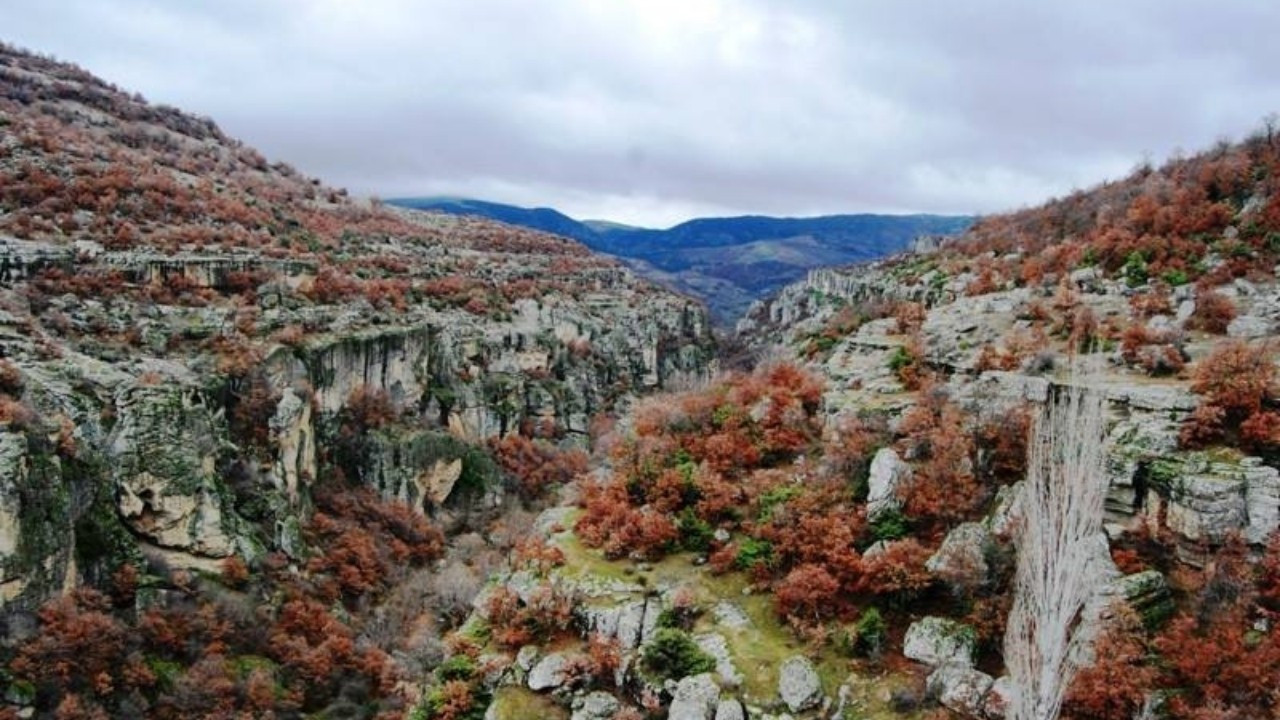 Doğaseverlerin yeni gözdesi 'Yelimere Kanyonları'