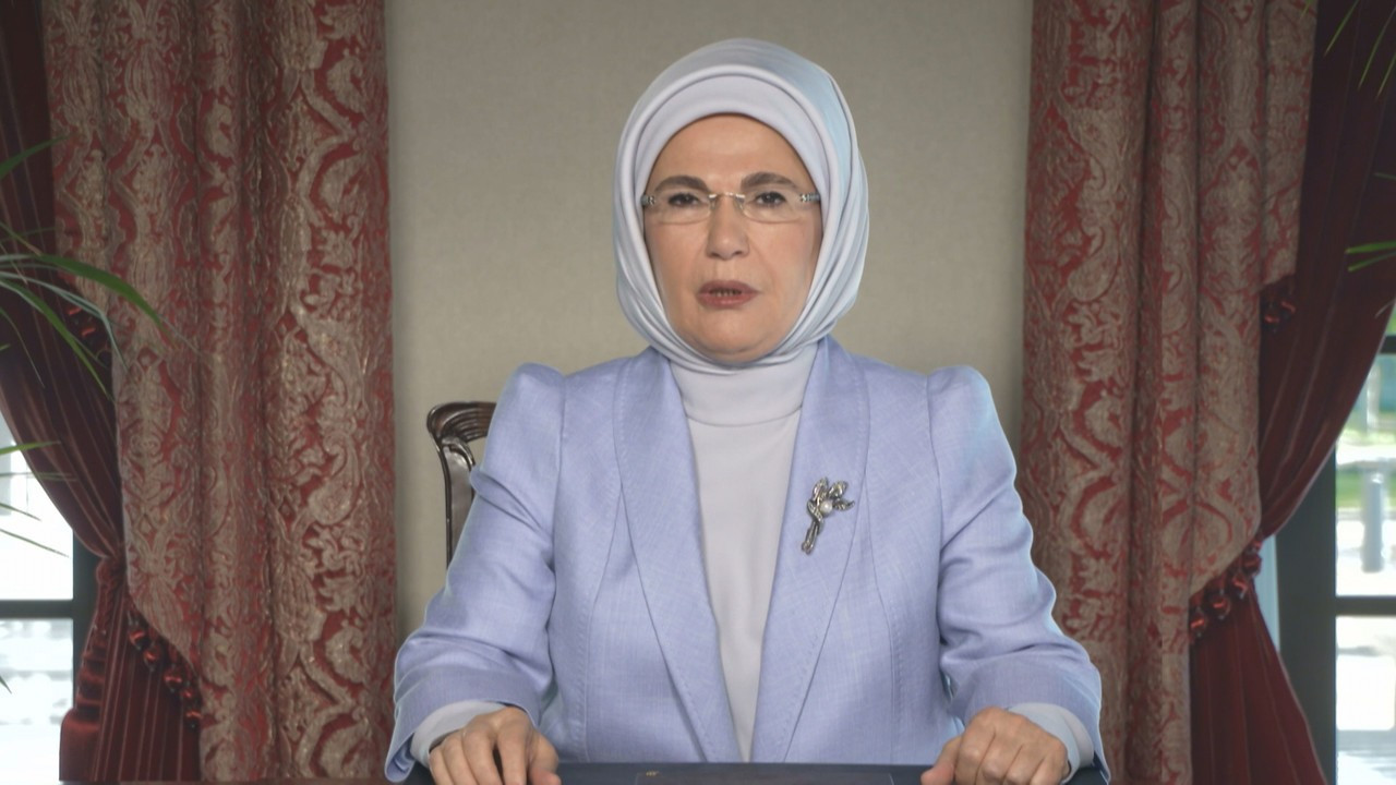 Emine Erdoğan, Sıfır Atık Zirvesi 2021'e video mesajla katıldı