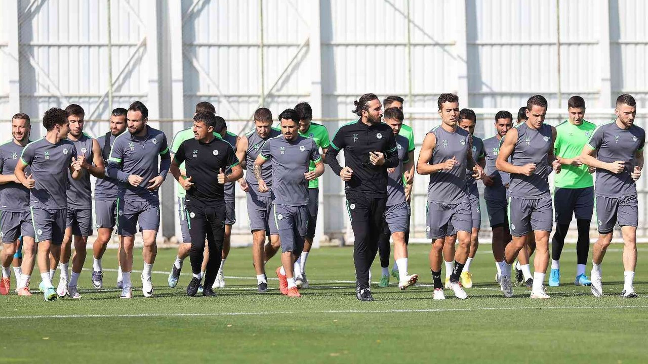 Konyaspor, Galatasaray maçı hazırlıklarına devam ediyor