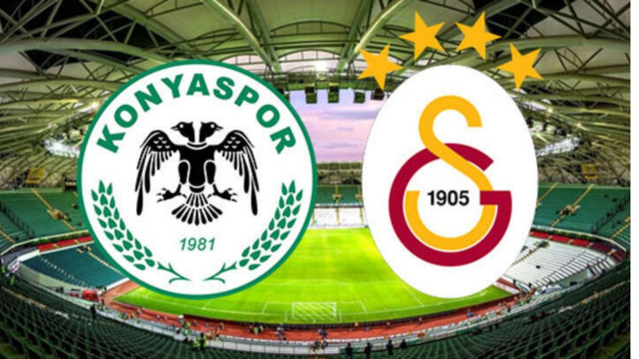 Galatasaray - Konyaspor ilk 11'ler belli oldu