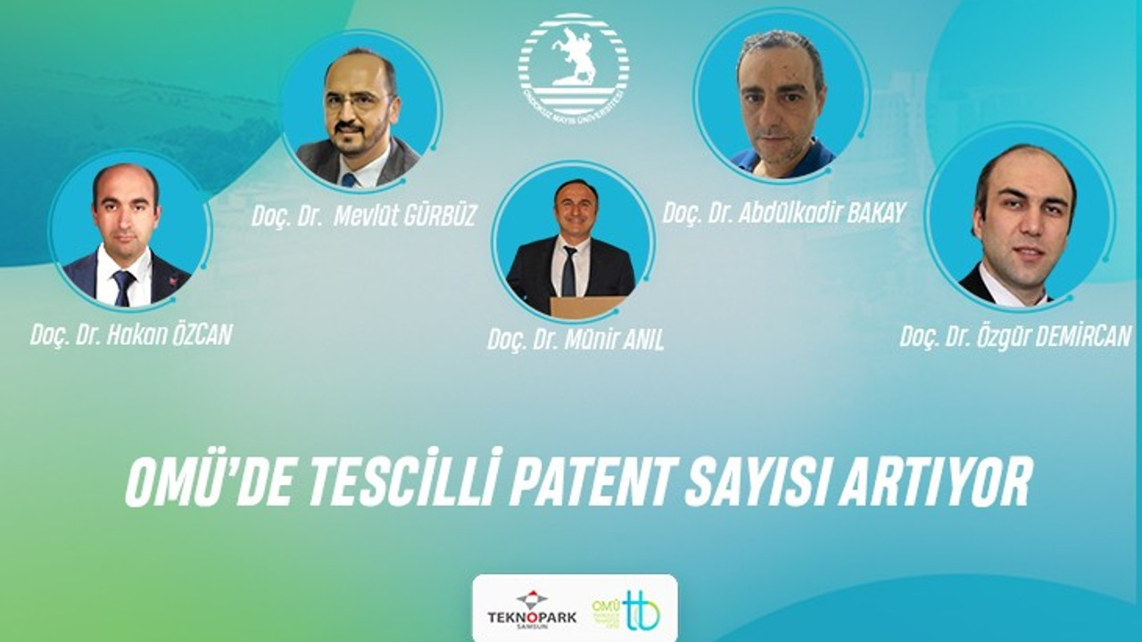 OMÜ’den 4 patent tescili daha