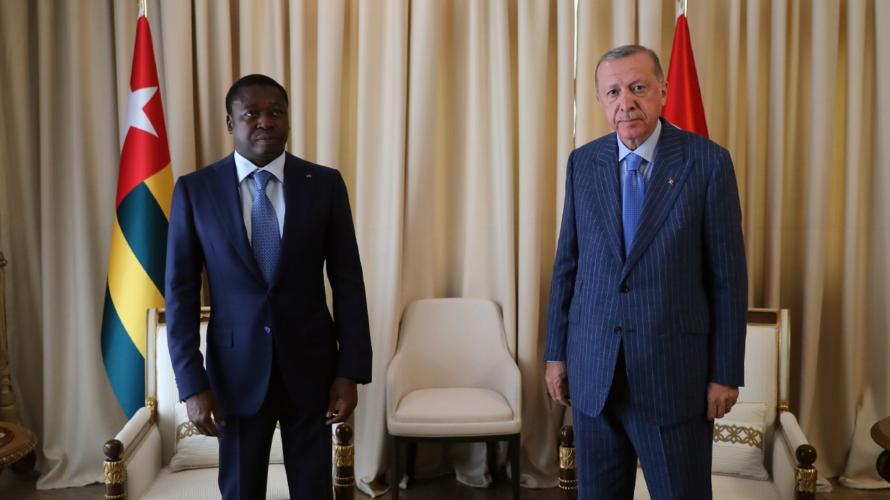 Cumhurbaşkanı Erdoğan, Togo Cumhurbaşkanı Gnassingbe ile ikili görüştü