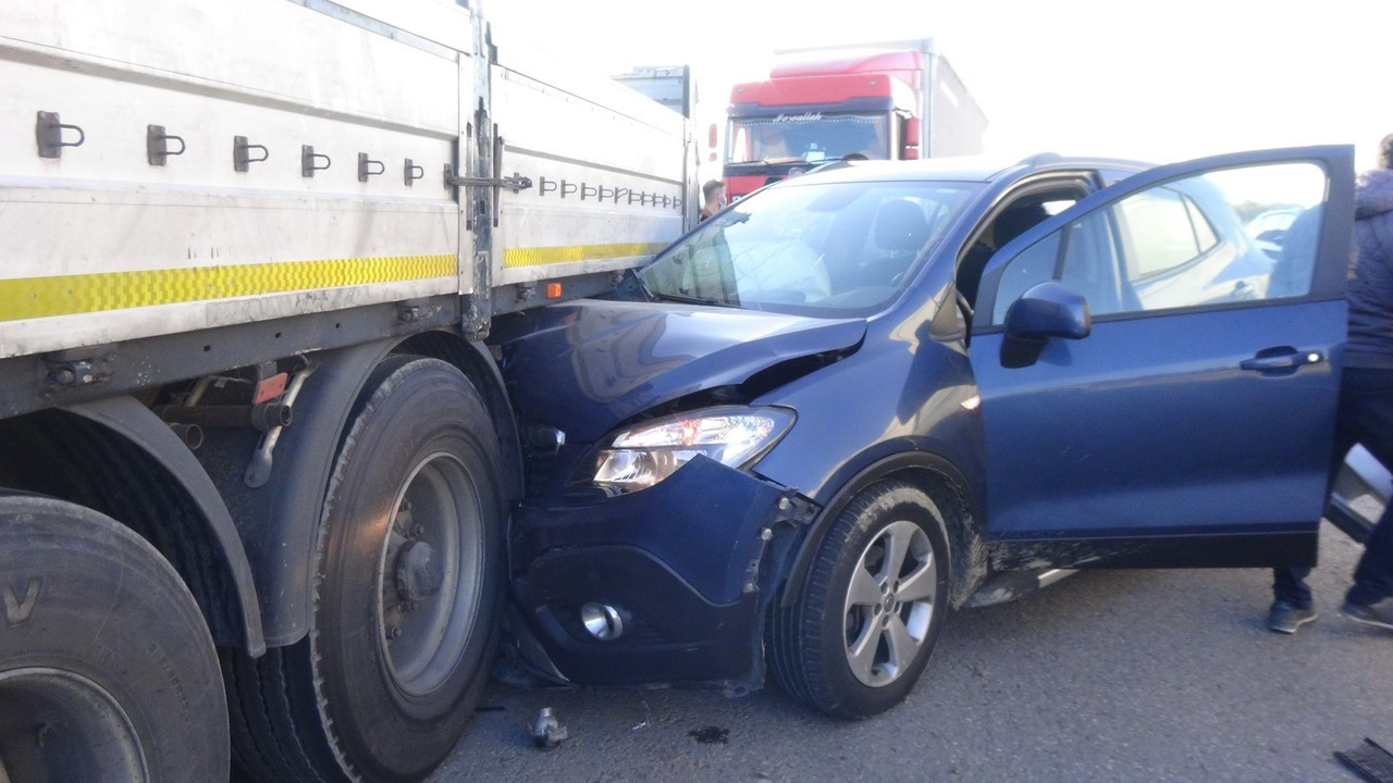 Silivri'de trafik kazaları