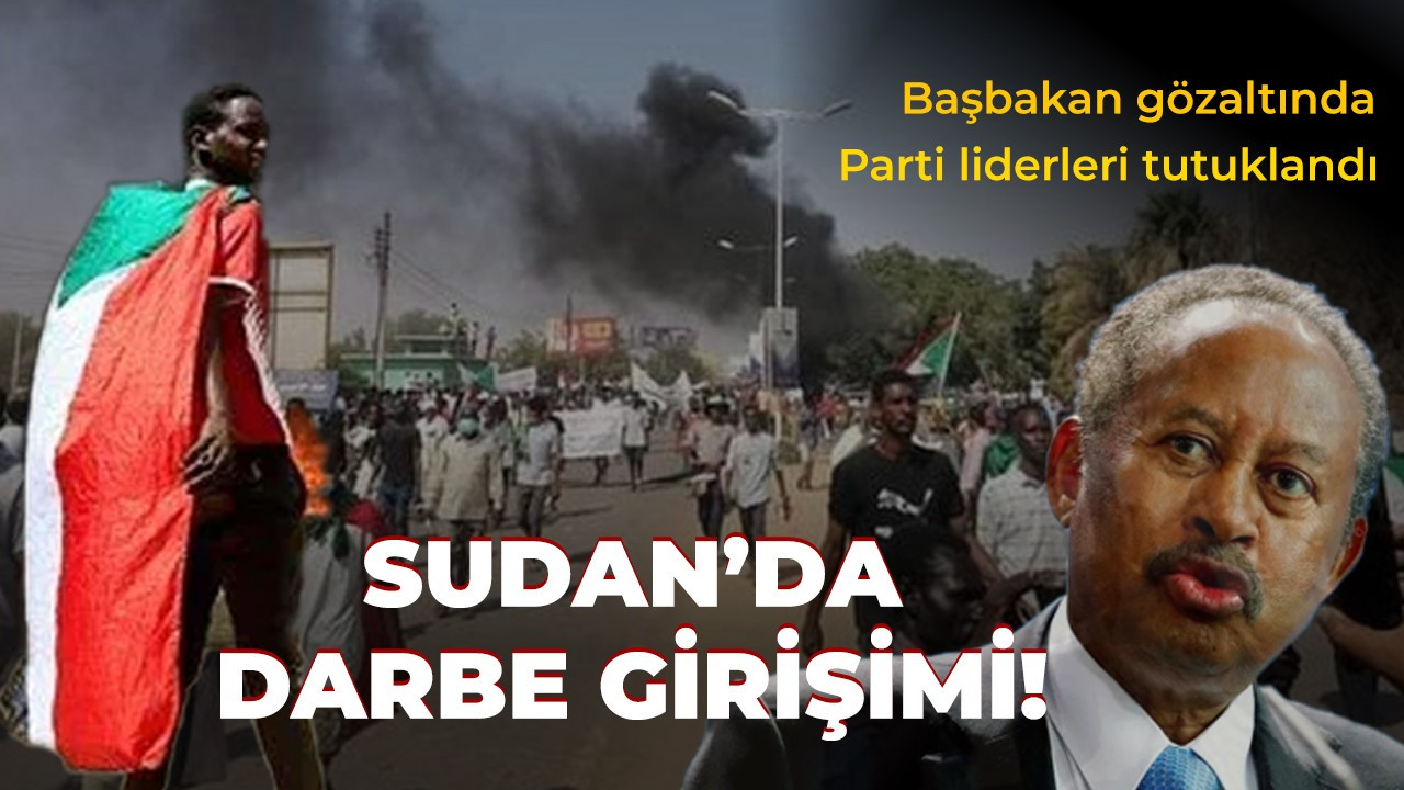 Sudan'da askeri darbe girişimi!