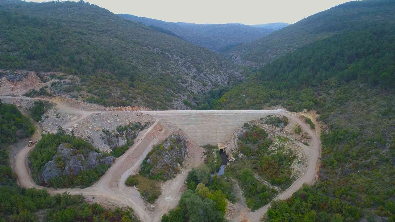 Aldeğirmen Barajı 14 bin 650 dekar tarım arazisinin sulanmasını sağlayacak