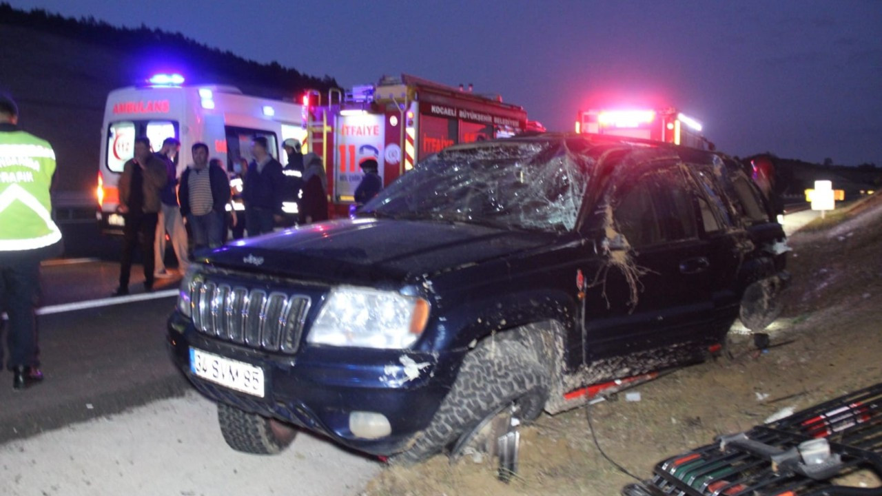 Kuzey Marmara Otoyolu'nda kaza: 6 yaralı