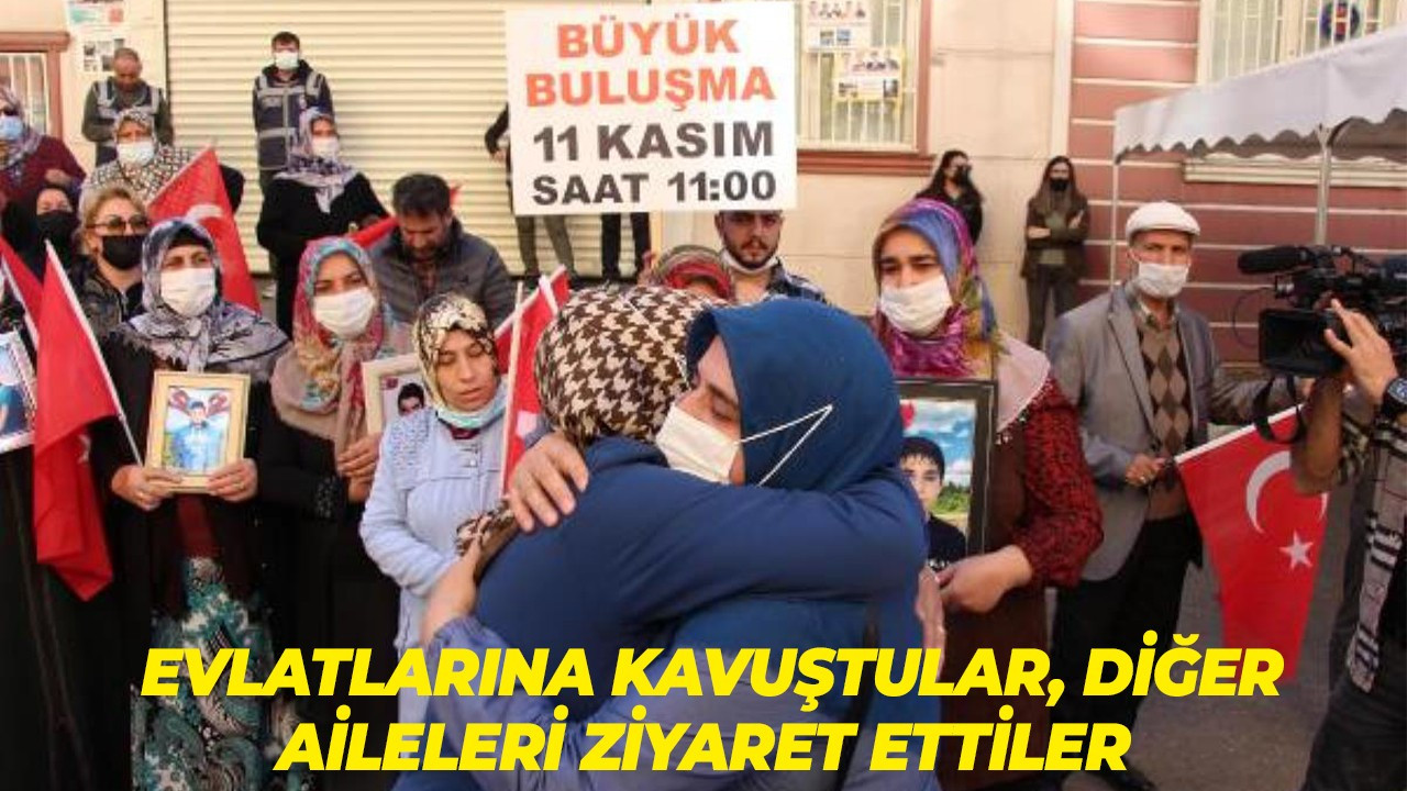 EVLATLARINA KAVUŞTULAR, DİĞER AİLELERİ ZİYARET ETTİLER