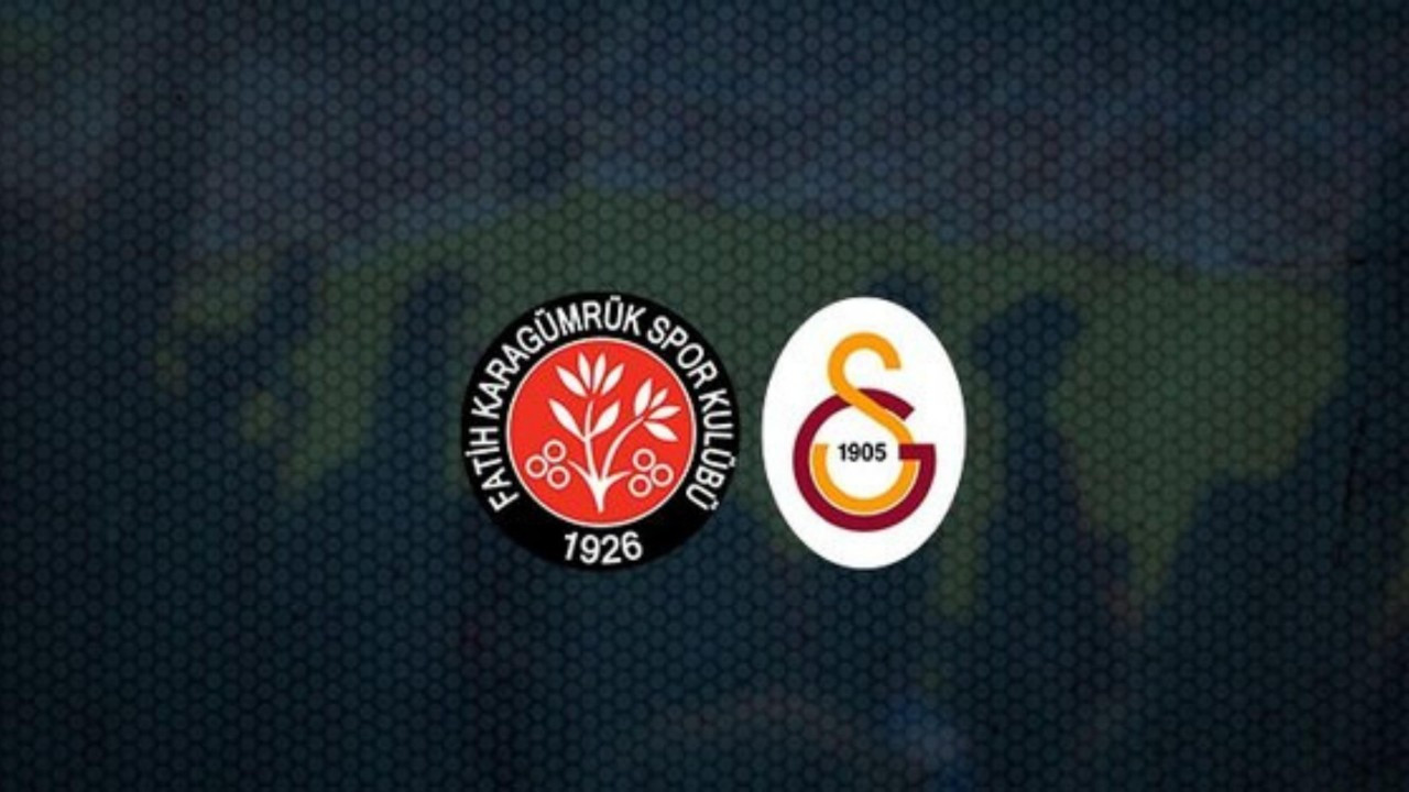 Fatih Karagümrük - Galatasaray maçının muhtemel 11'leri