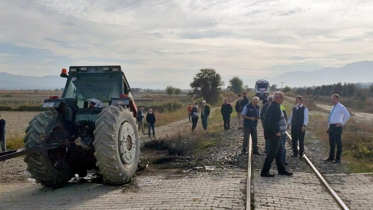 Denizli'de korkunç tren kazası