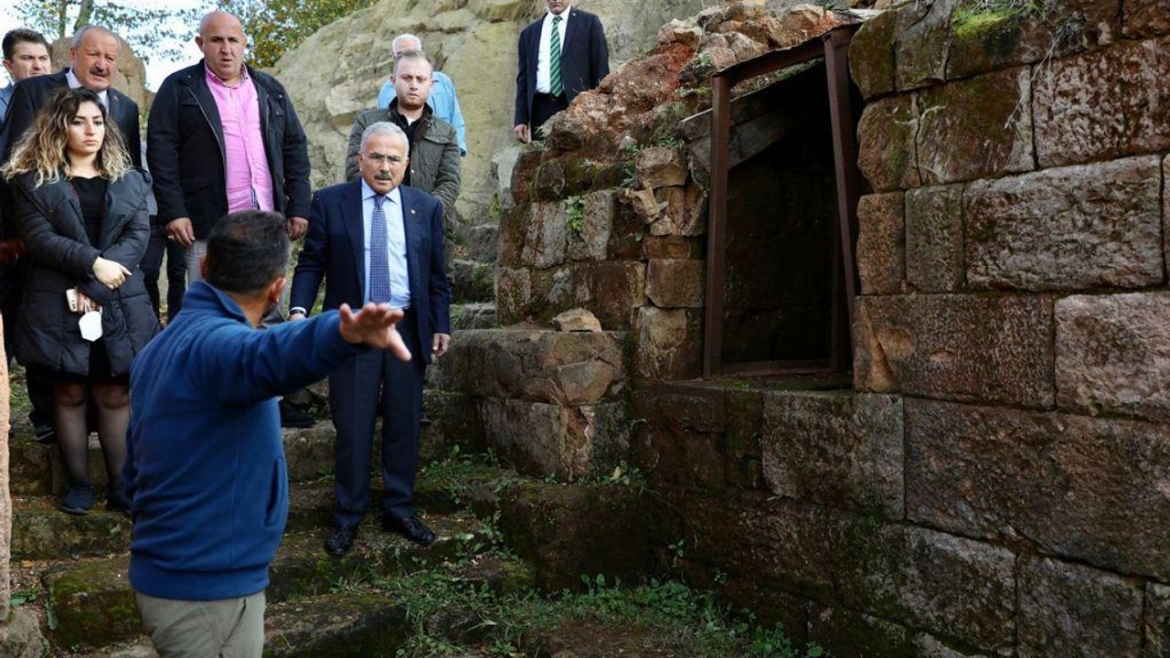 Ana tanrıça Kibele Heykeli'nin bulunduğu kale ziyarete açılıyor