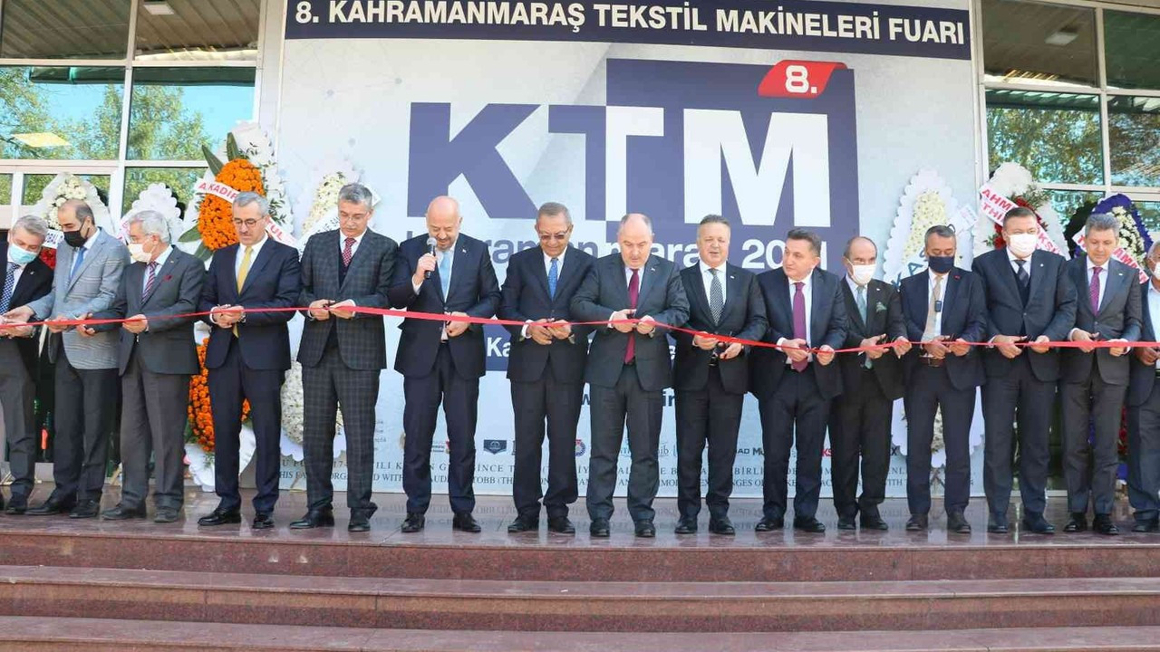 Uluslararası Tekstil Makineleri Fuarı açıldı
