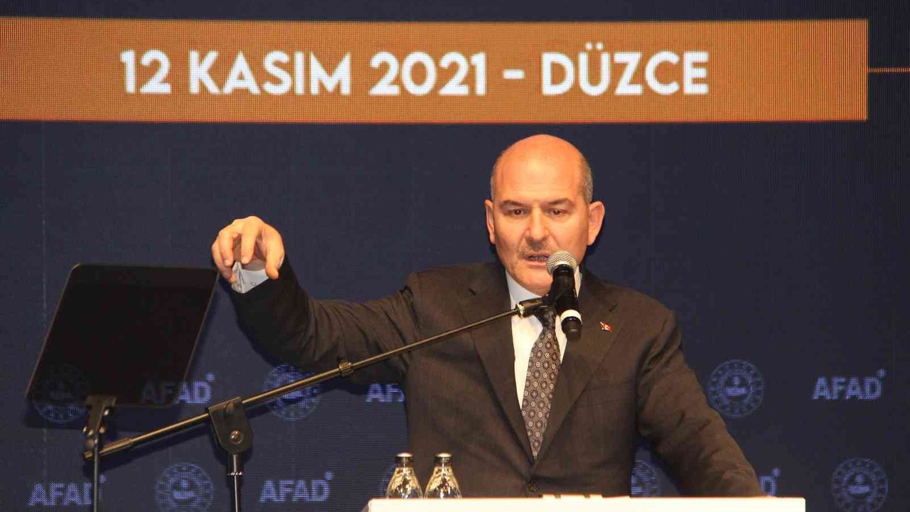 İçişleri Bakanı Soylu: "Afetlerde 2 yeni çalışma başlatıyoruz"