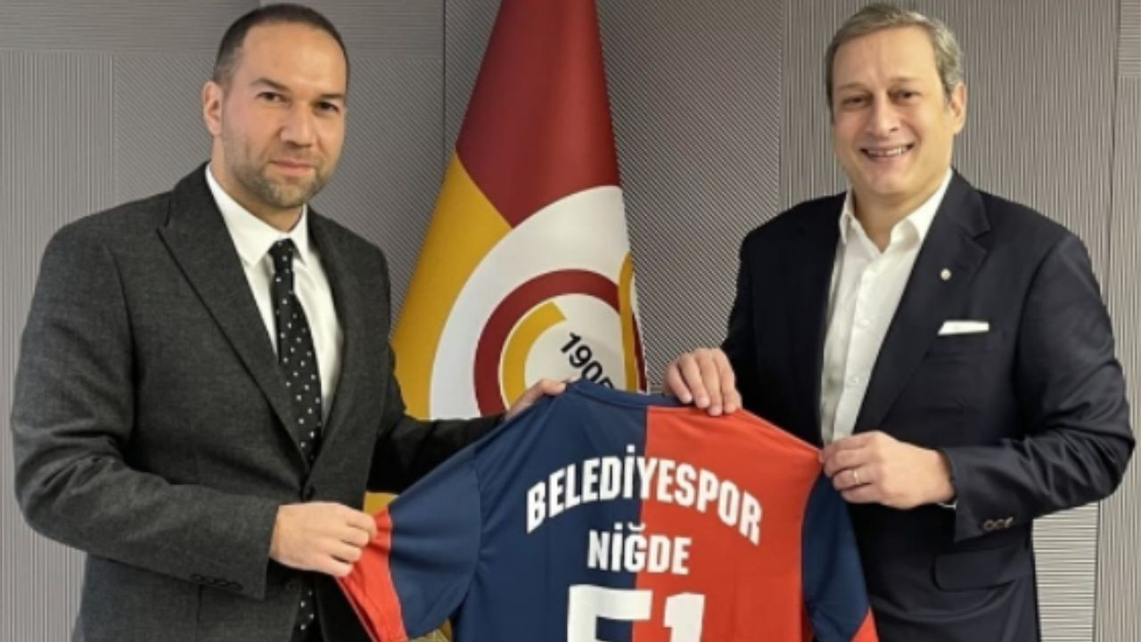 Başkan Özdemir, Galatasaray Başkanı Elmas ile görüştü