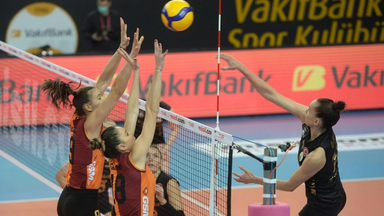 VakıfBank, Galatasaray'ı mağlup etti