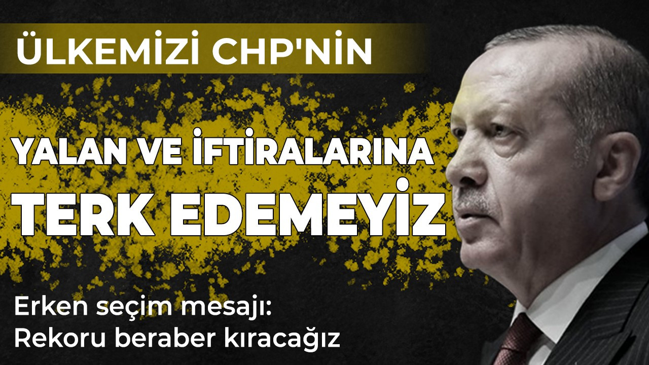 Cumhurbaşkanı Erdoğan AK Parti İl Başkanları Toplantısı'nda önemli açıklamalarda bulundu