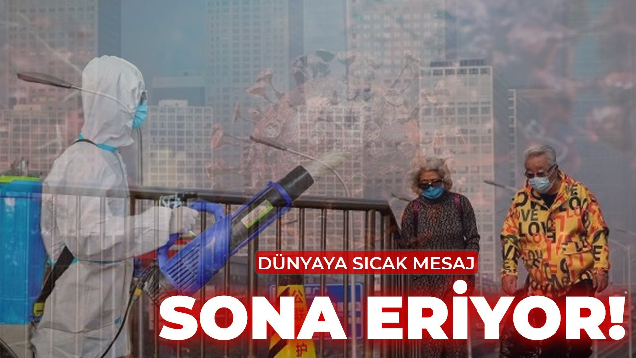 Koronavirüs salgını sona eriyor!