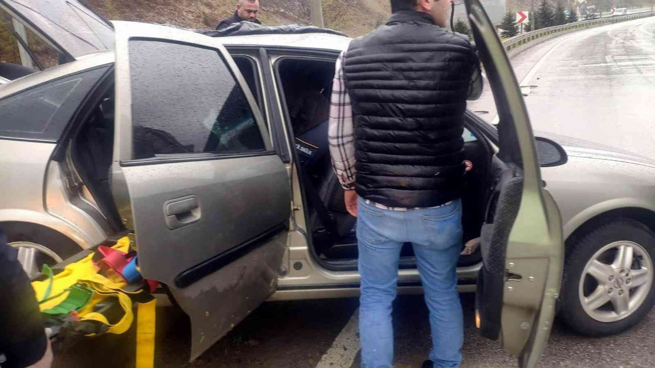 Samsun’da trafik kazası: 3 yaralı