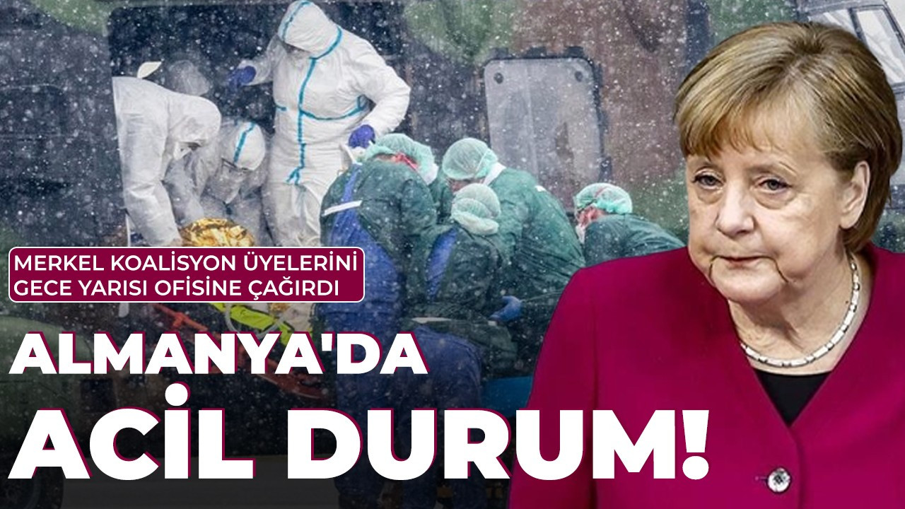 Merkel koalisyon üyelerini gece yarısı ofisine çağırdı!