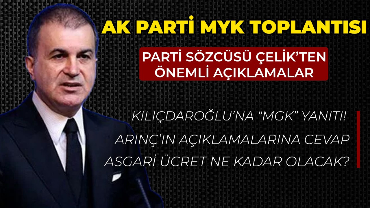 AK Parti MYK Cumhurbaşkanı Erdoğan liderliğinde toplandı!