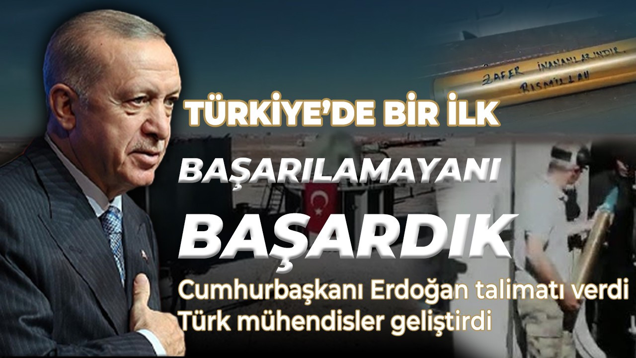 Cumhurbaşkanı Erdoğan'dan Milli Deniz Topu mesajı!