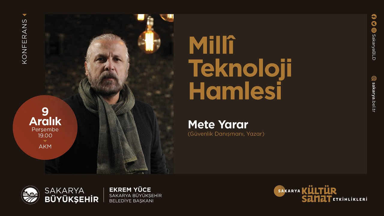 AKM’de ‘Milli Teknoloji Hamlesi’ konuşulacak