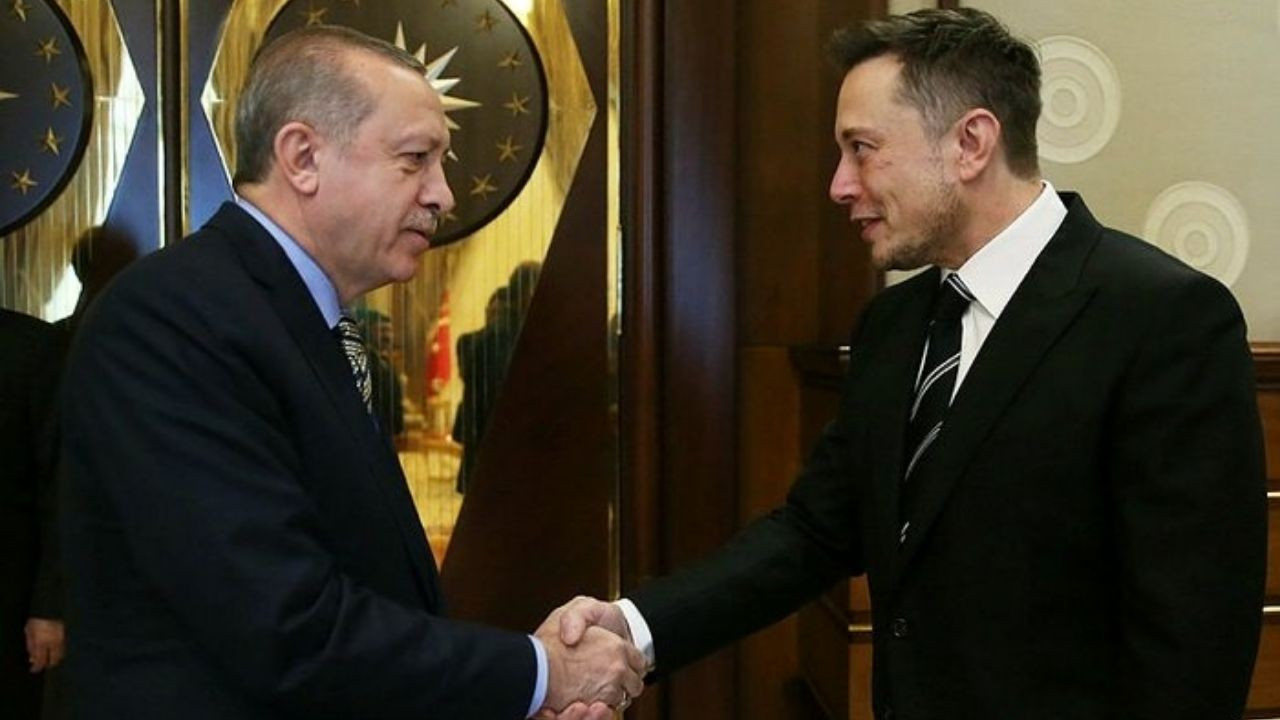 Cumhurbaşkanı Erdoğan Elon Musk ile görüştü!