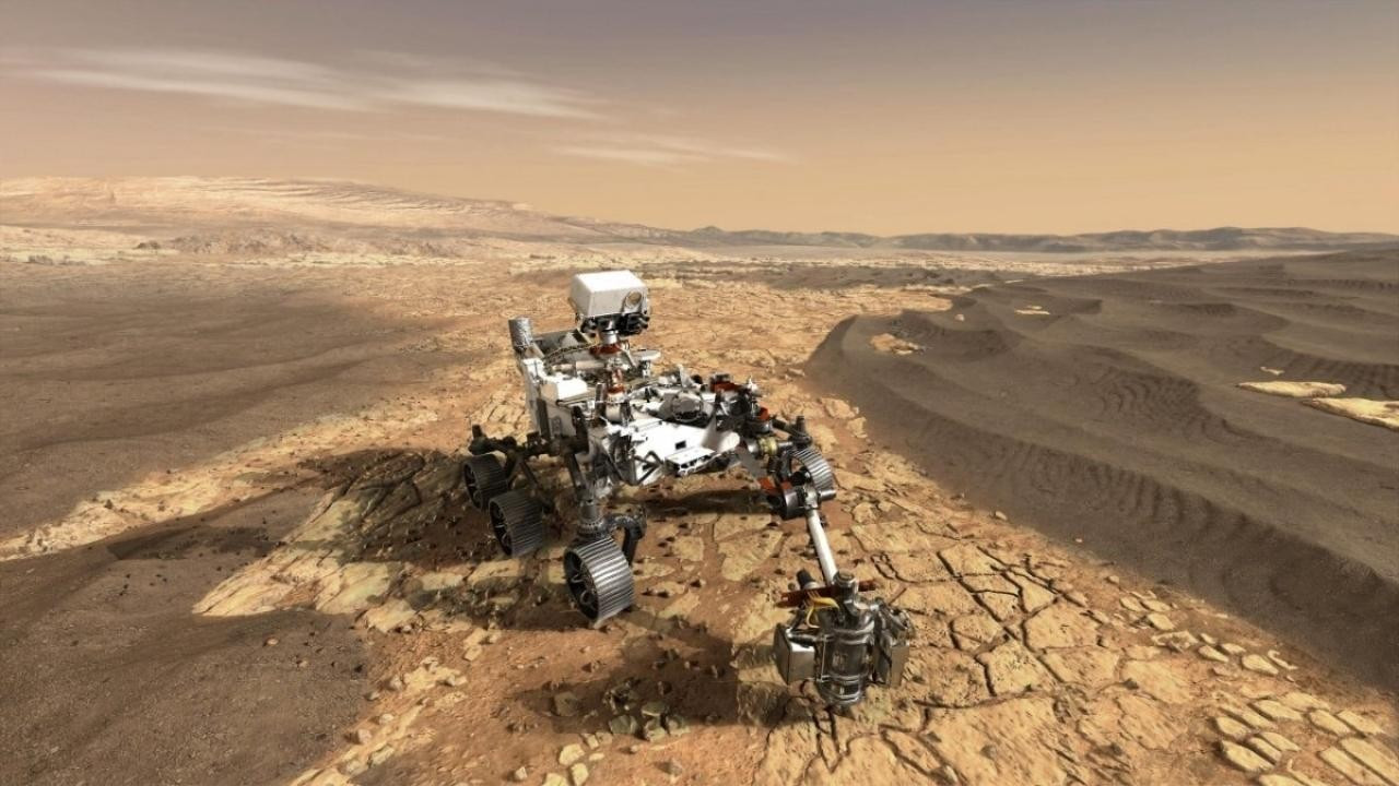 Mars'ın Jezero Krateri'ndeki kayalar volkanik kökenli çıktı