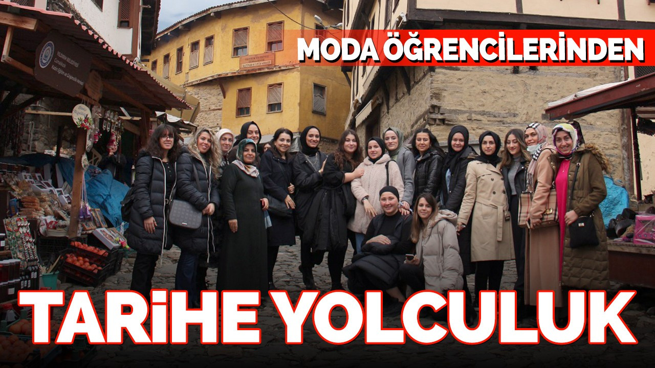 Moda öğrencilerinden kumaşın tarihine yolculuk