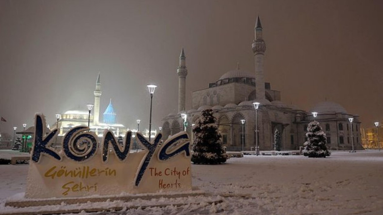 Konya'da 20 Aralık pazartesi yarın okullar tatil mi? Konya'daki 19 ilçeden kar tatili haberi