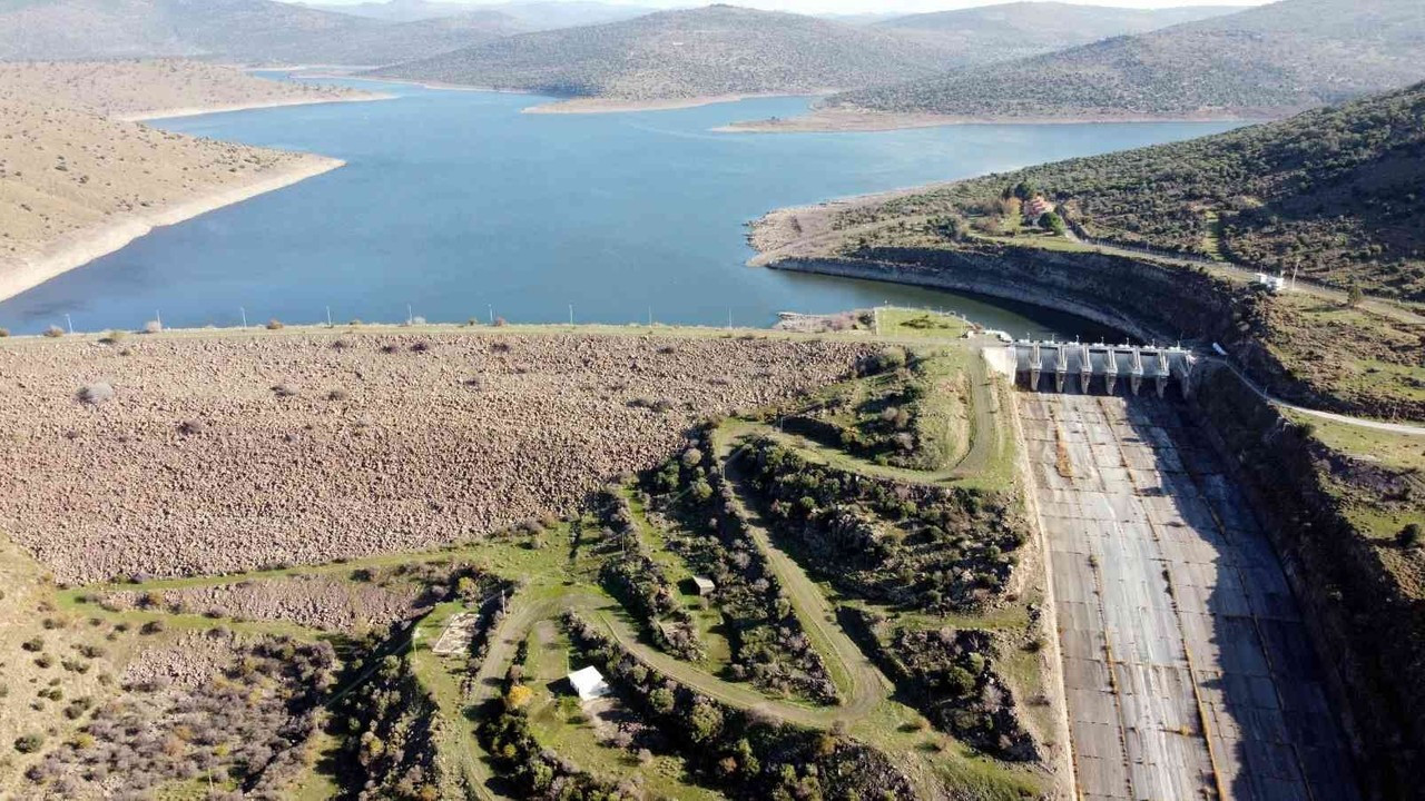 Yağmur yağışları Güzelhisar Barajı’na yaradı