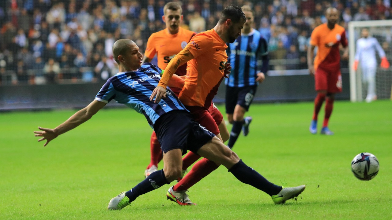 Galatasaray 7 maçtır kazanamıyor! Adana Demirspor: 2 - Galatasaray: 0 (Maç sonucu)