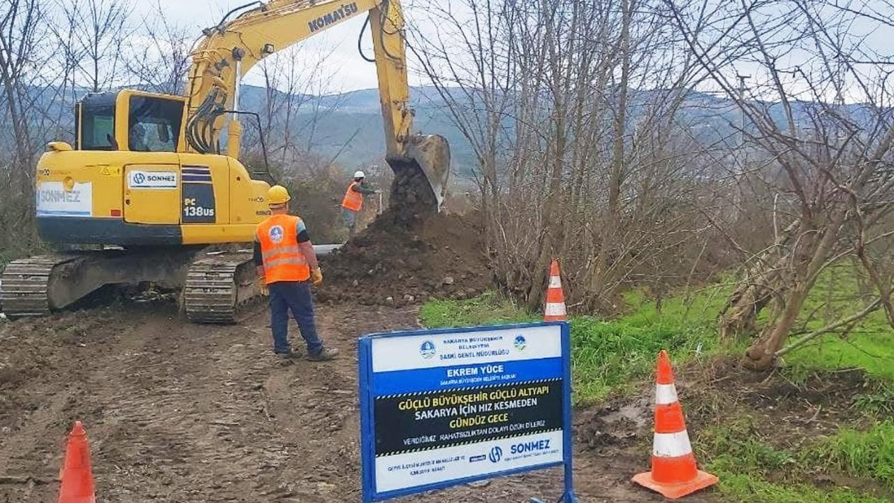 Büyükşehir Geyve’nin içmesuyu için yeni projeye başladı