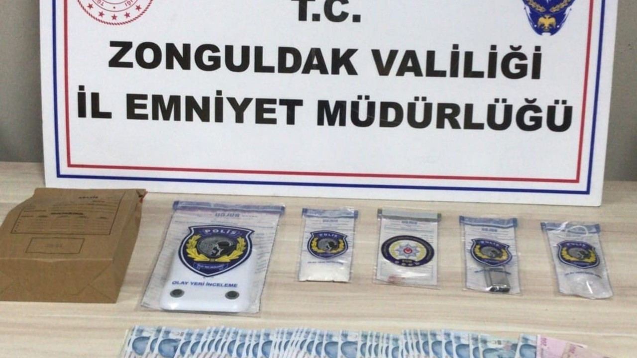 Zonguldak’ta uyuşturucu operasyonunda 3 tutuklama
