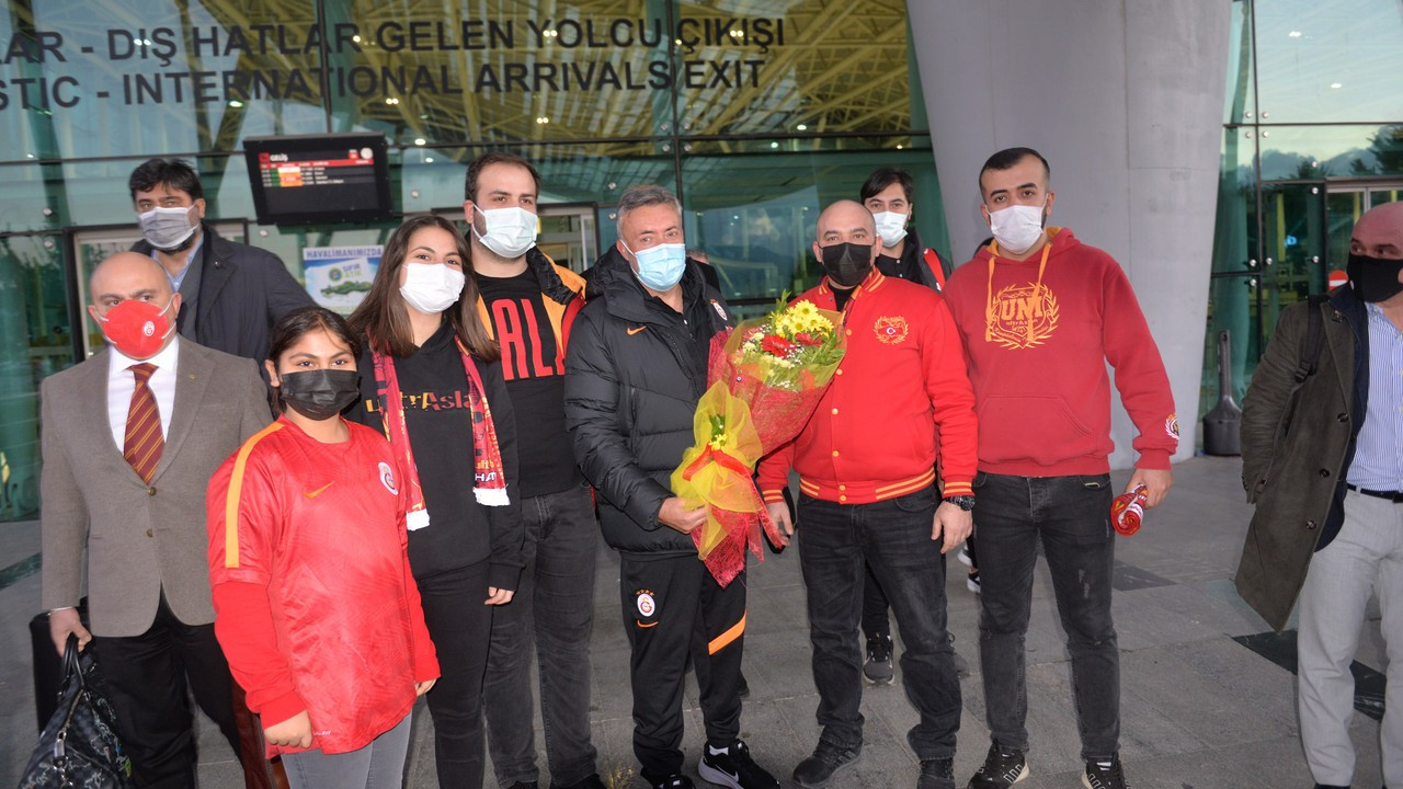 Galatasaray kafilesi Hatay'da