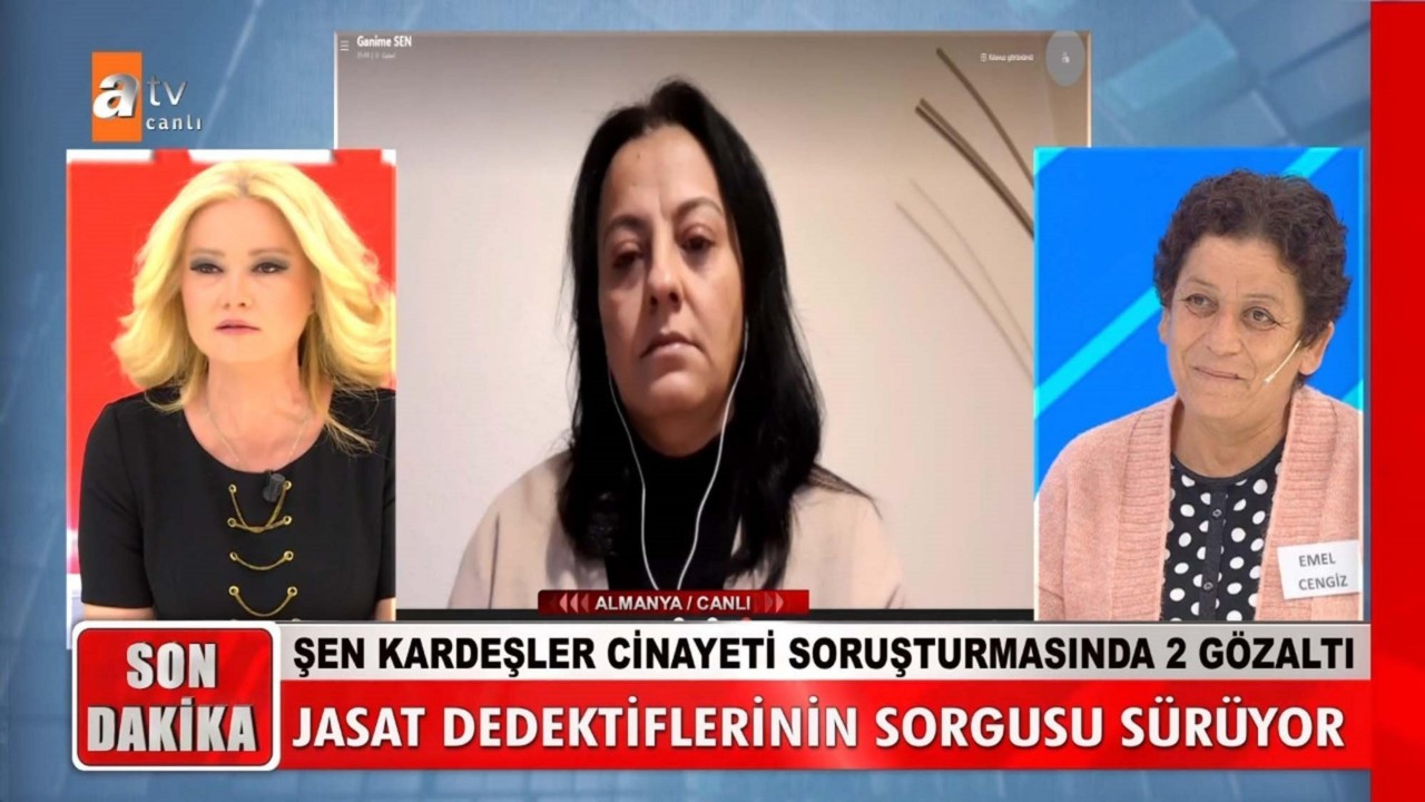 Müge Anlı ile Tatlı Sert programındaki Şen kardeşler cinayetinde flaş gelişme!