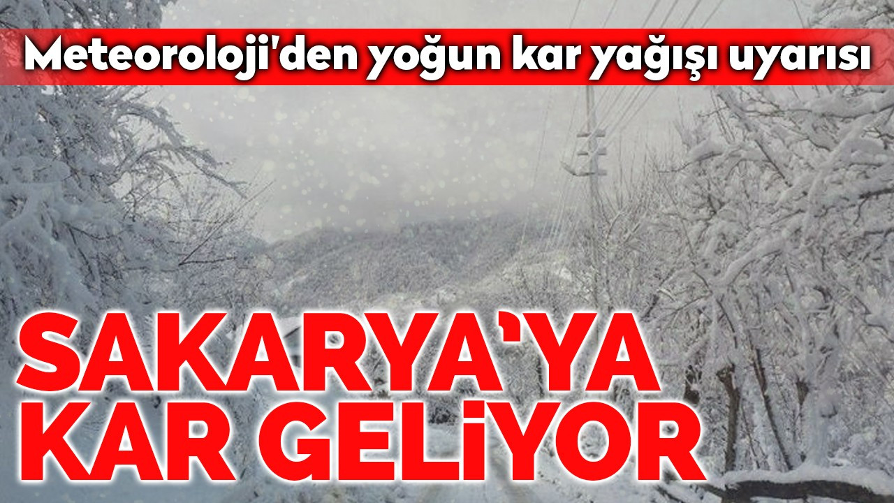 Meteoroloji'den yoğun kar yağışı uyarısı